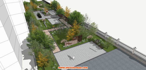 法制社区公园设计 各位一起交流一下 su模型库精品区 sketchup吧 sketchup中文门户网站
