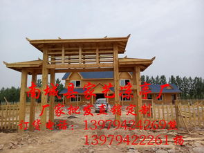 景观园林建筑长廊游廊回廊装修施工安装