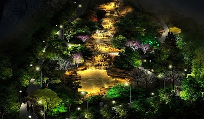 雄川实业园林景观亮化工程 园林景观亮化工程价格 观赏园林景观亮化工程通用材料