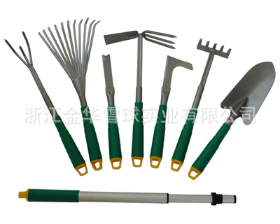 专业园林工具推荐 浙江金华雪球实业八件套（含伸缩加长杆）全解析
